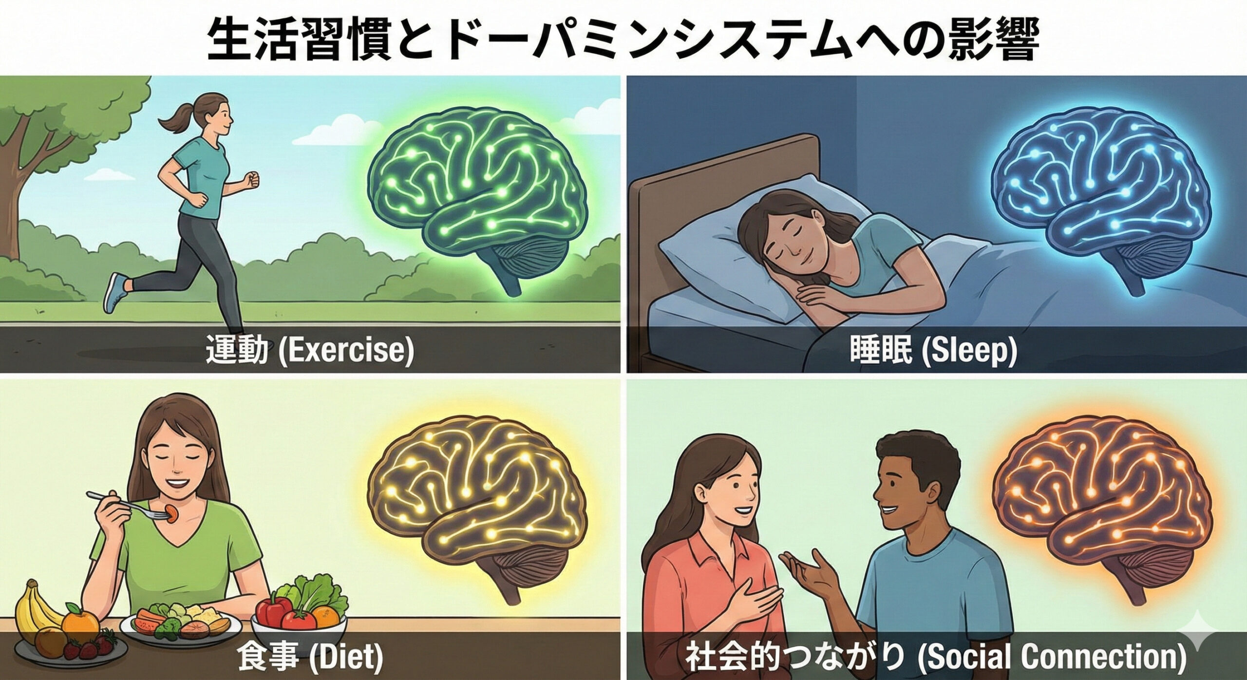 ドーパミンと生活習慣